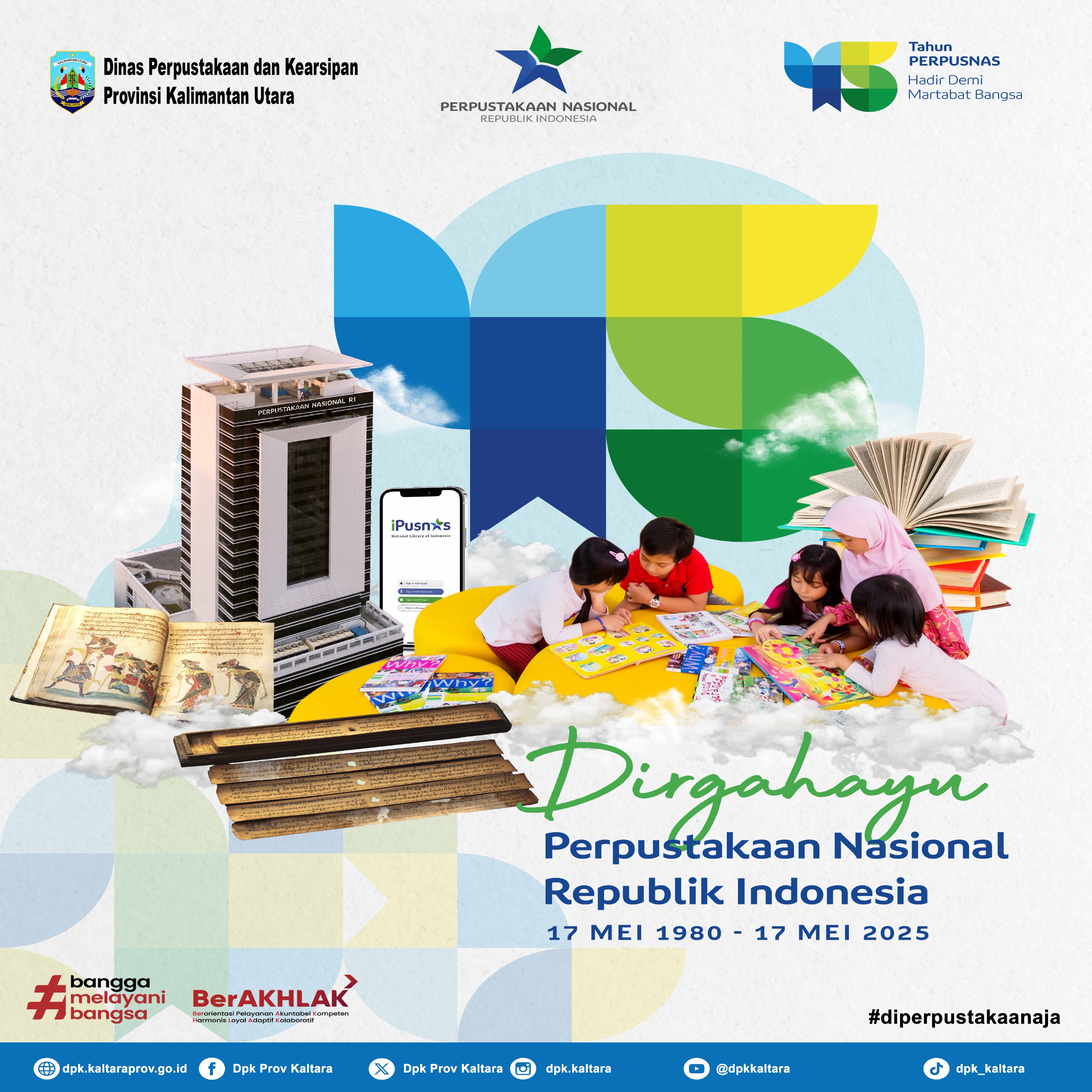 Hari Ulang Tahun (HUT) ke-45, Perpustakaan Nasional Republik Indonesia